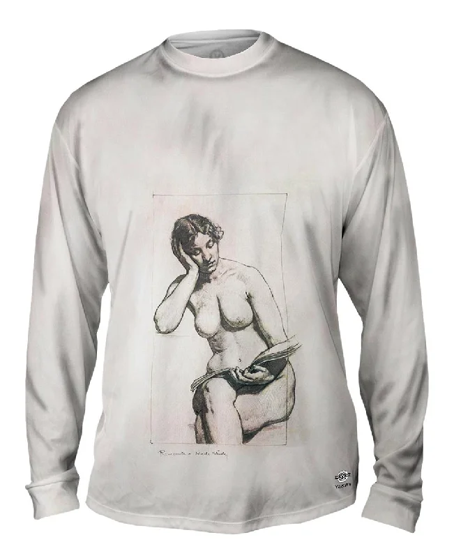 Lightweight Crew Long Sleeve-Kenyon Cox - "Kenyon Cox nude study" (1896)