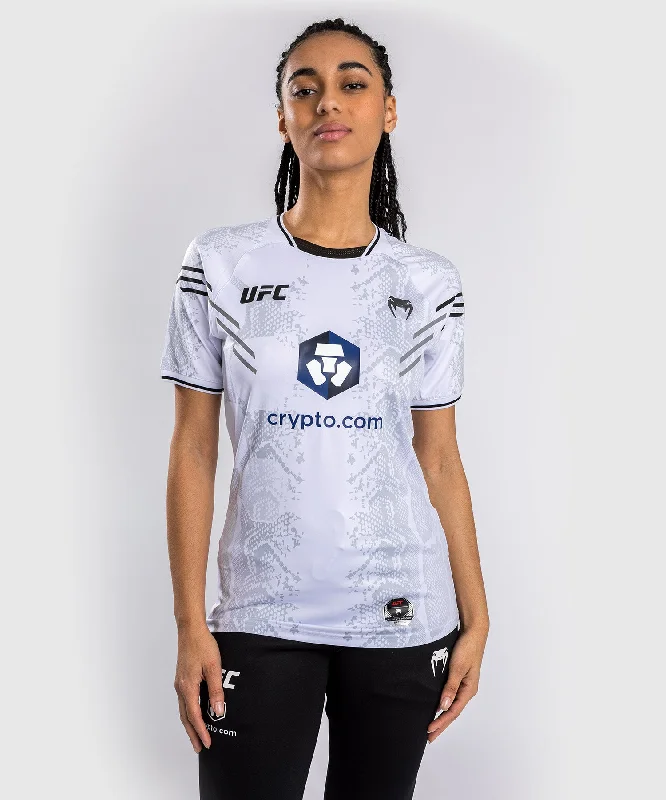 Funny T-Shirt-UFC Adrenaline by Venum Authentic Fight Night Women’s Walkout Jersey - White