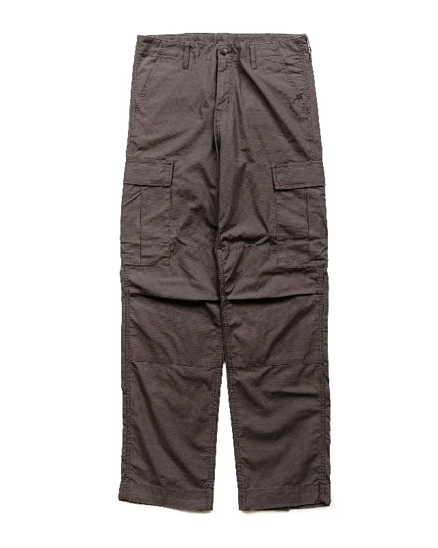 Patterned Pants-Carhartt W.I.P. Regular Cargo Pant Rhino Rinsed