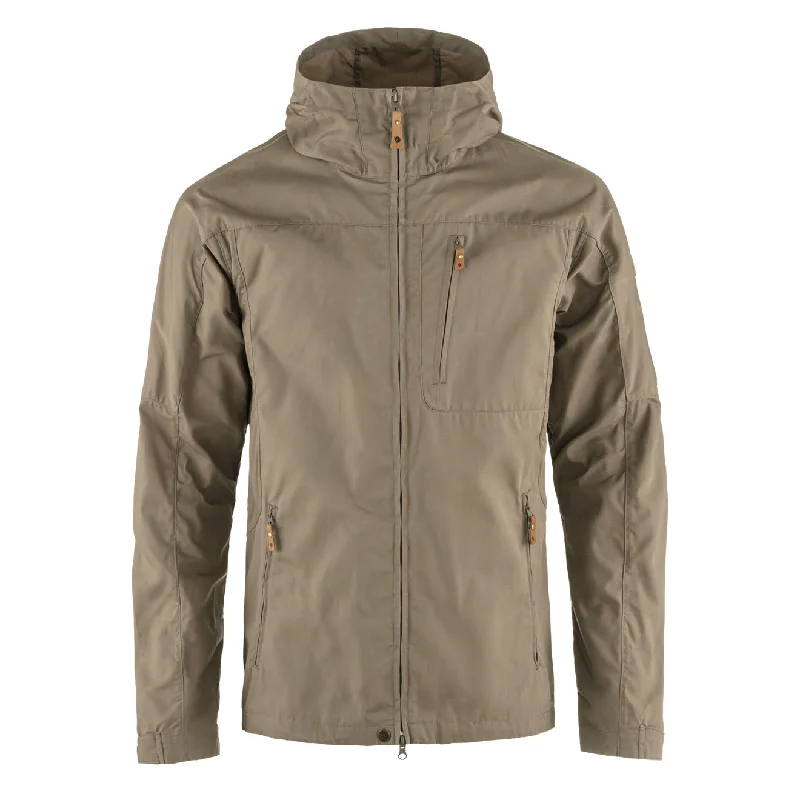 Outdoor Performance Jacket-Fjallraven Sten Jacket Suede Brown