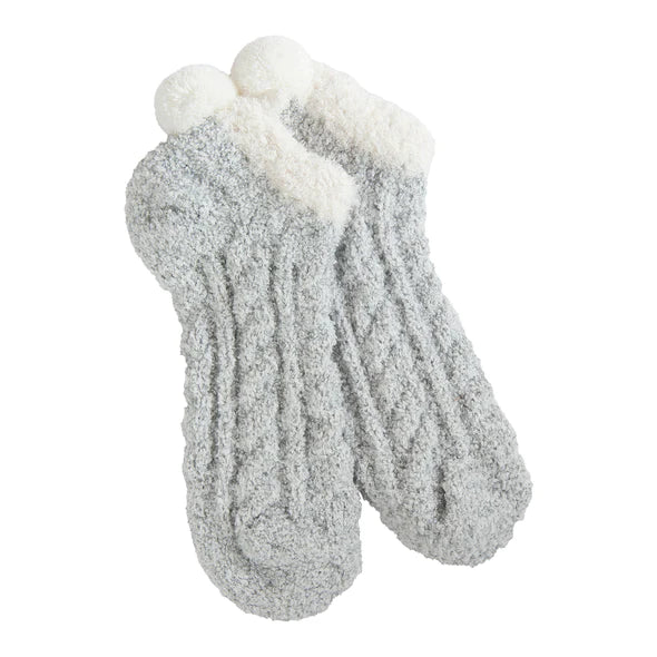 Cotton Rich Socks-Cozy Pom