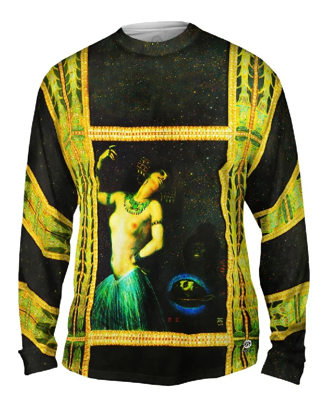 Comfortable Long Sleeve Shirt-Franz Stuck - "Salome" (1906)