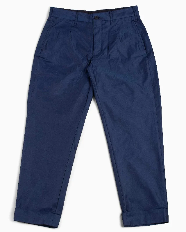 Comfy Stretch Pants-Engineered Garments Andover Pant Dark Navy PC Iridescent Twill