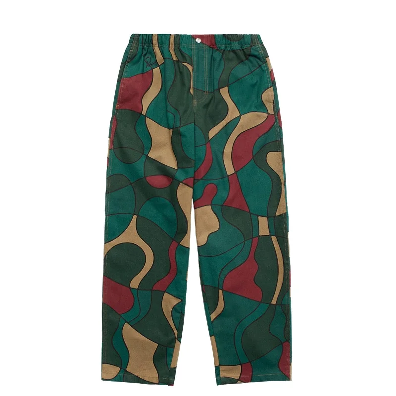 Harem Pants-TREES IN WIND RELAXED PANTS