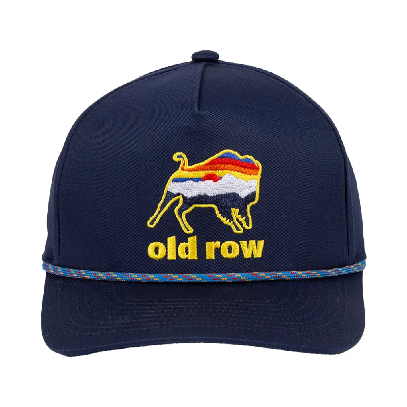 Vintage Hat-Old Row Outdoors Buffalo Rope Hat