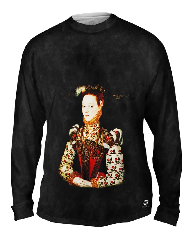 Long Sleeve Raglan-"Portrait of Marchioness of Northampton"