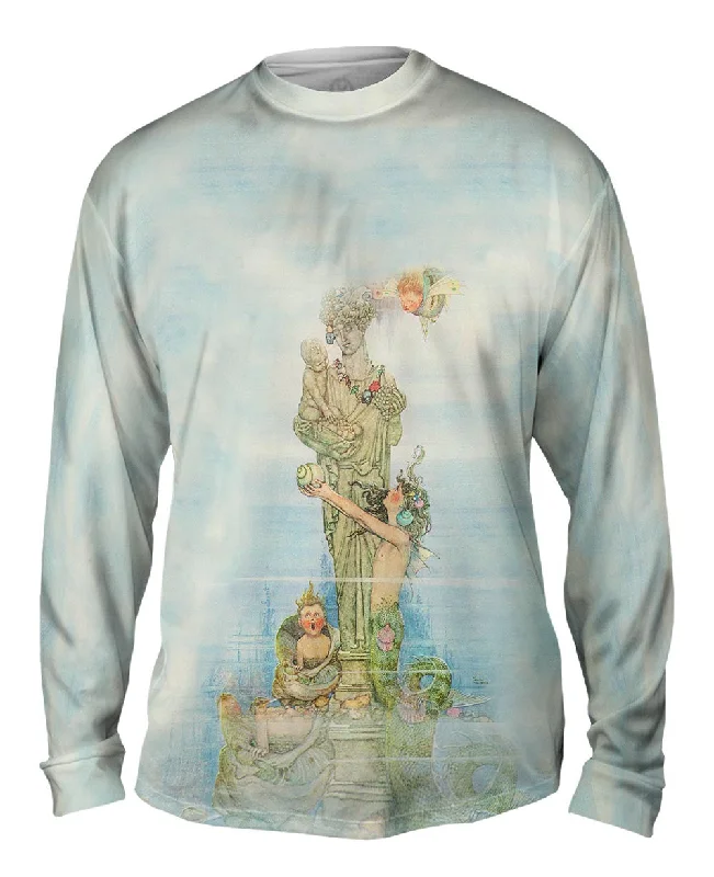 Sporty Long Sleeve Top-William H Robinson - "Statue Fruit"