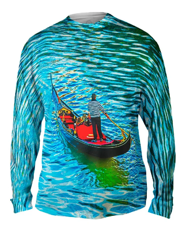 Long Sleeve Jersey Shirt-Venetian Gondola