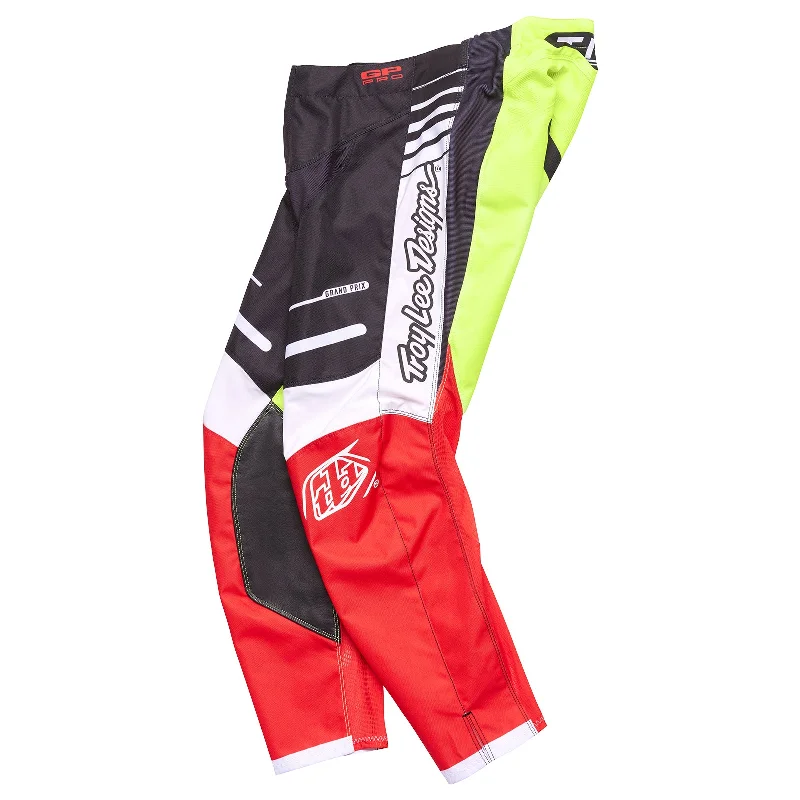 Black Pants-GP Pro Pant Blends White / Glo Red