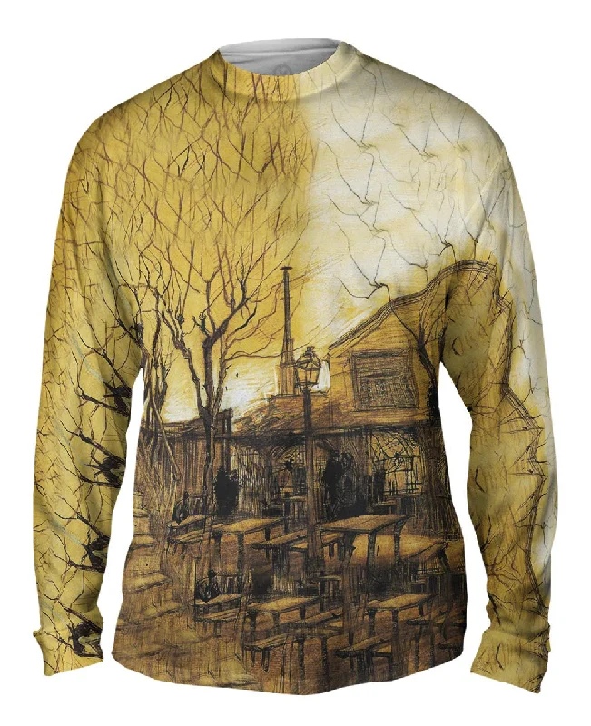 Premium Fit Long Sleeve-Van Gogh -"Guinguette" (1886)