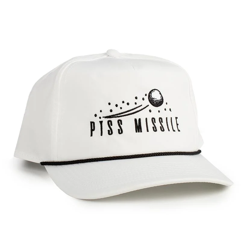 Stylish Fedora Hat-Piss Missile Rope Hat