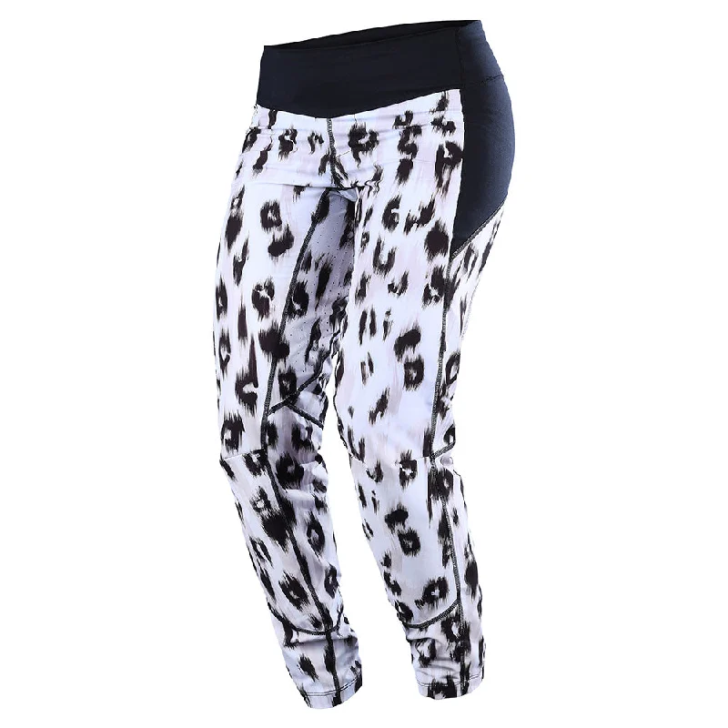 Work Pants-Womens Luxe Pant Wild Cat White