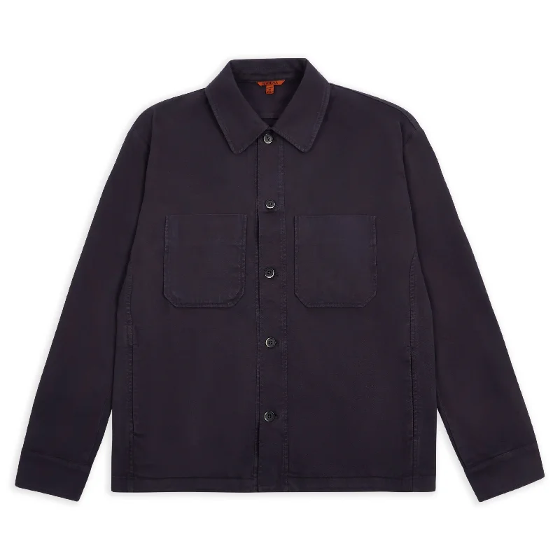 Casual Fit Jacket-Capitan Overshirt - Mirto