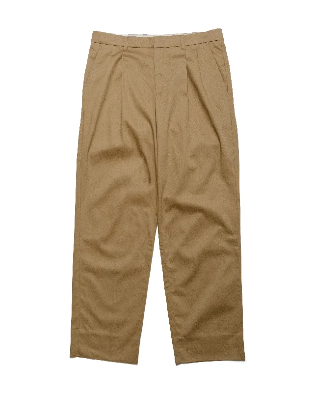 Pockets Pants-Norse Projects Christopher Gabardine Trouser Utility Khaki