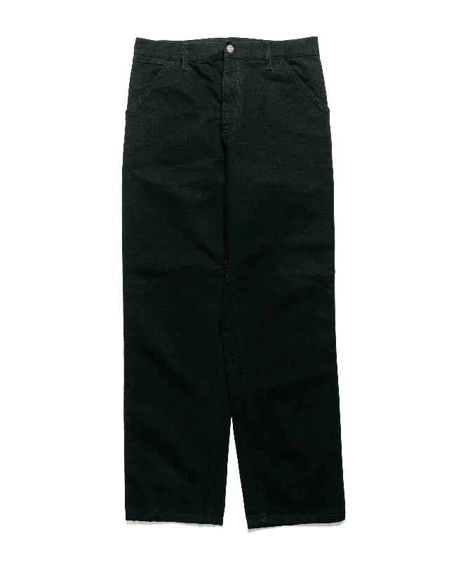 Lightweight Joggers-Carhartt W.I.P. Simple Pant Canvas Black Rinsed