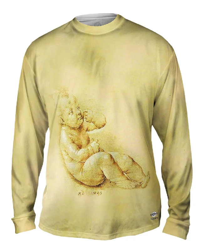 Long Sleeve Tee-Diego Velazquez - "L_#_Enfant Jesus" (1495)