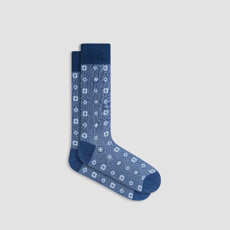 Warm Socks-Geometric Mid-Calf Socks