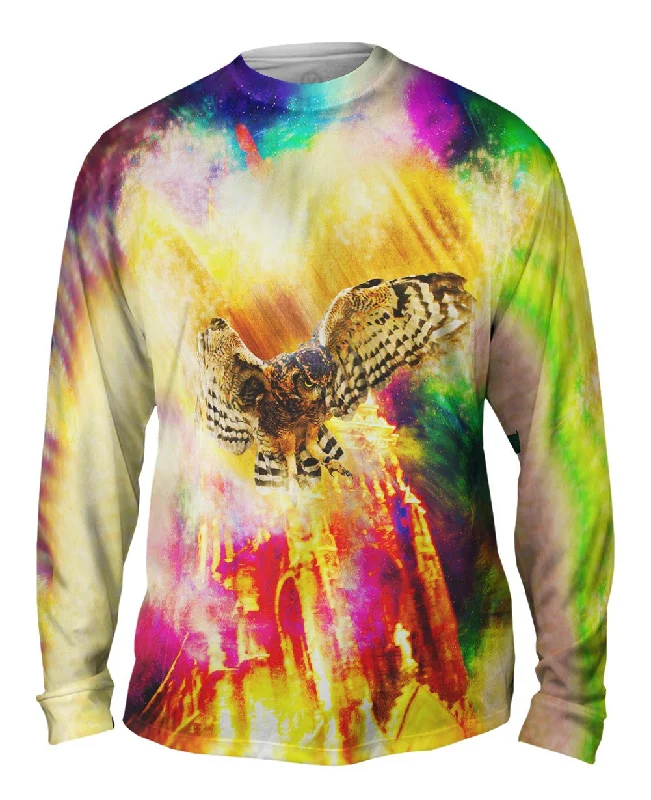 Fitted Long Sleeve-Urge Owl