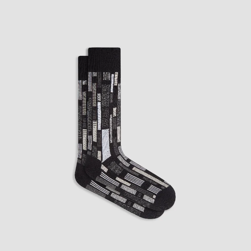 Summer Socks-Geometric Mid-Calf Socks