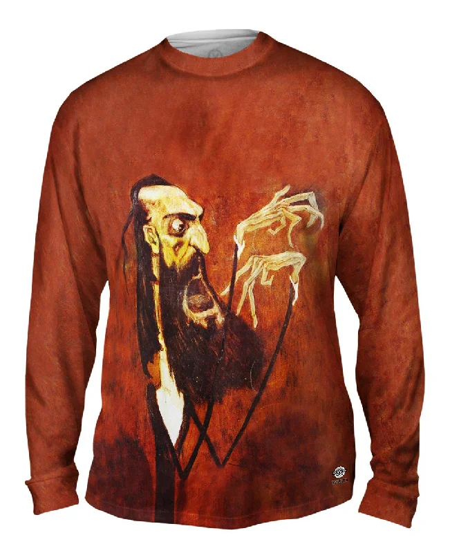 Stretchable Long Sleeve-Felicien Rops - "Louis Namêche"