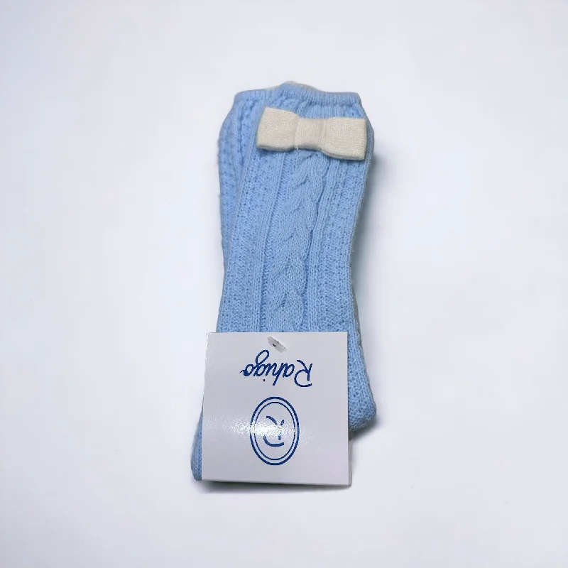 Smart Socks-Baby Blue and Cream Socks