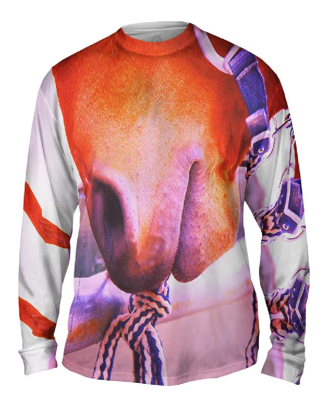 Solid Long Sleeve-Tug Horse