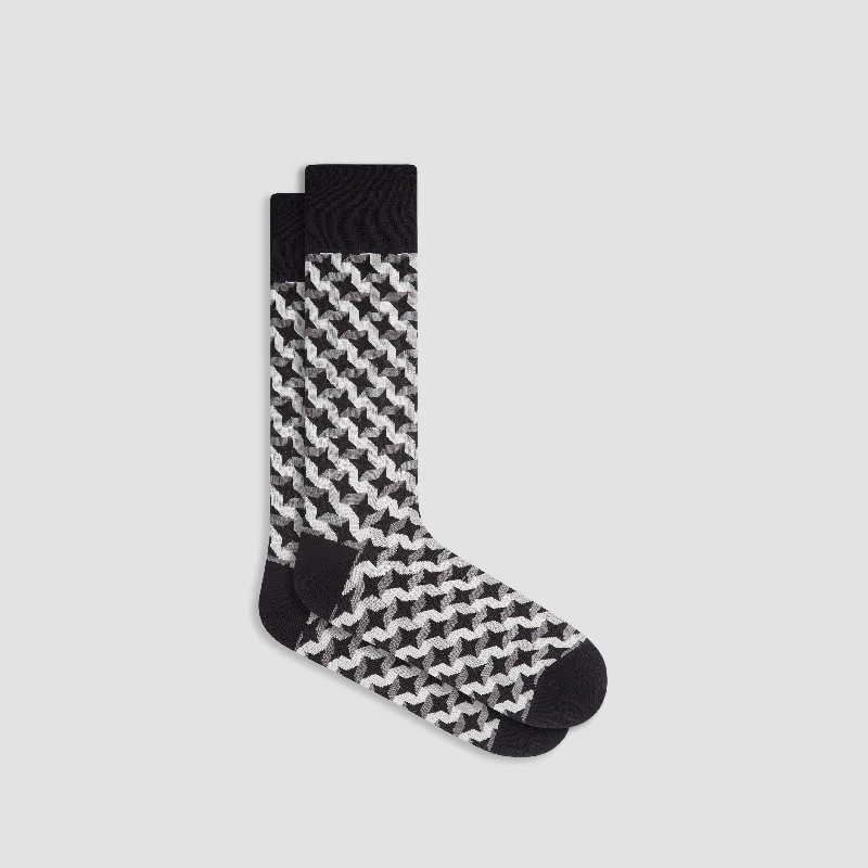 Long Socks-Optical Illusion Mid-Calf Socks