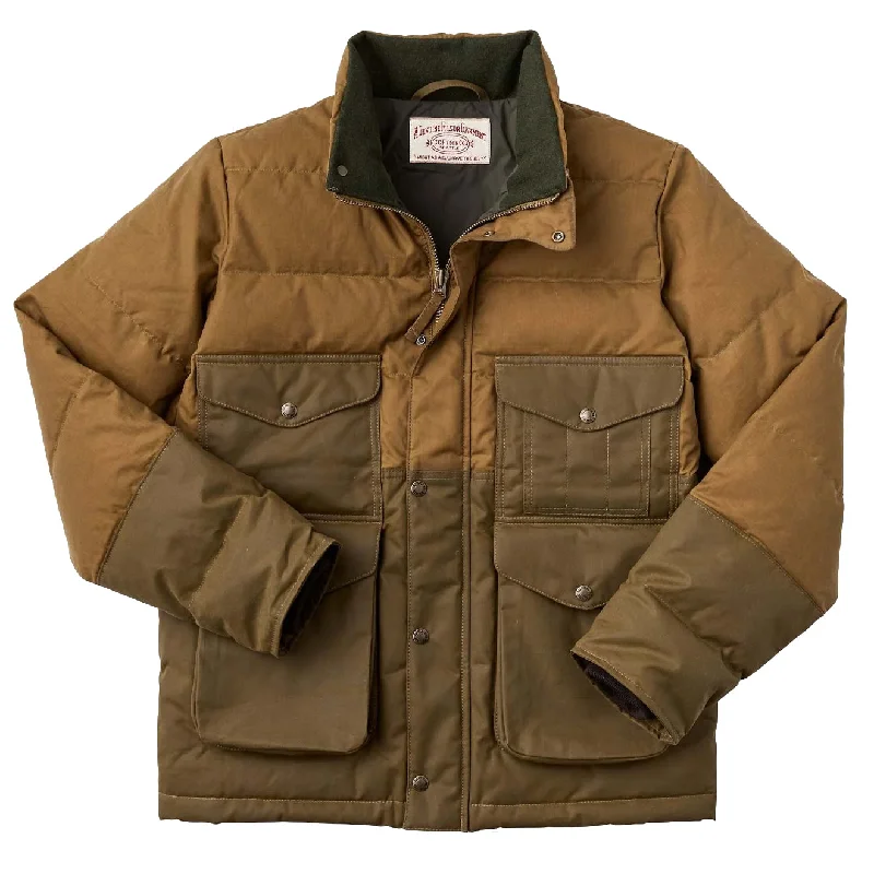 Technical Jacket-Filson Down Cruiser Dark Tan