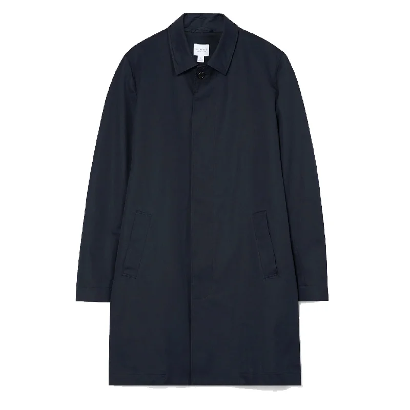 Versatile Jacket-Sunspel Mac Navy