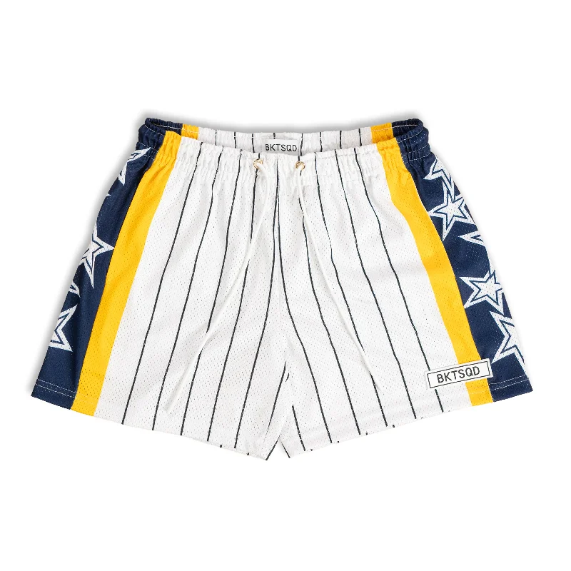 Fashionable Shorts-ALL STAR SHORTS - WHITE