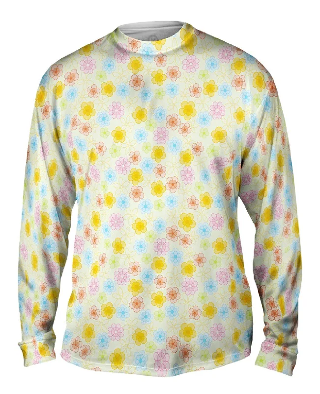 Outdoor Long Sleeve-Tribal Flower Fun