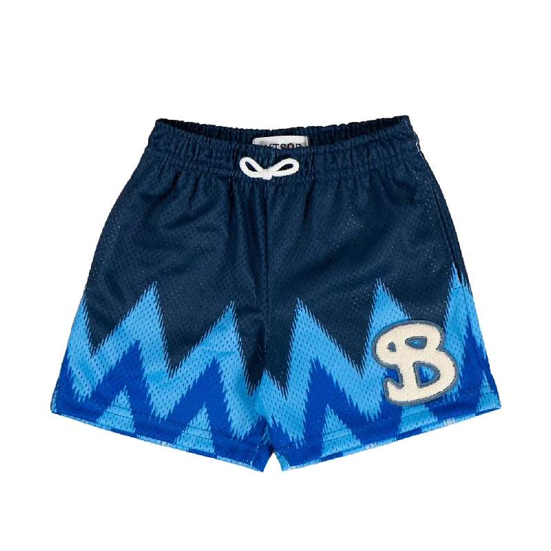 Board Shorts-CHEVRON YOUTH SHORTS - OCEAN BLAZE