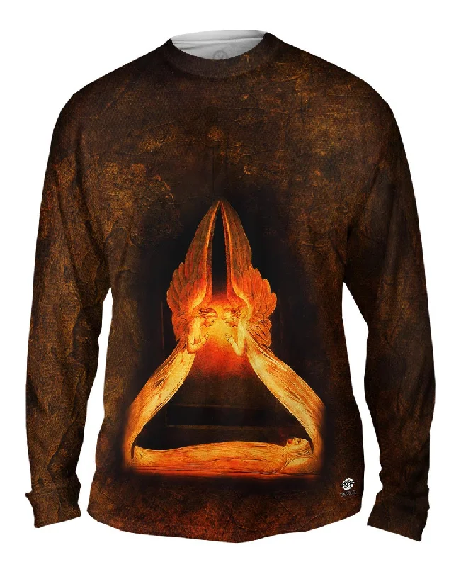 Cold Weather Long Sleeve-William Blake - "Christ in the Sepulchre, Guarded by Angels" (1805)