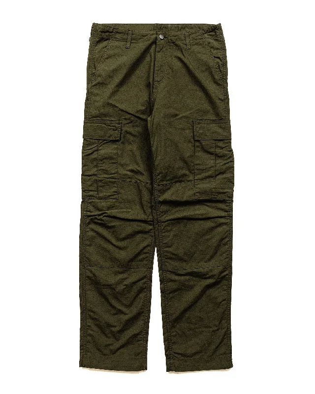 Boot-Cut Pants-Carhartt W.I.P. Regular Cargo Pant Cypress Rinsed