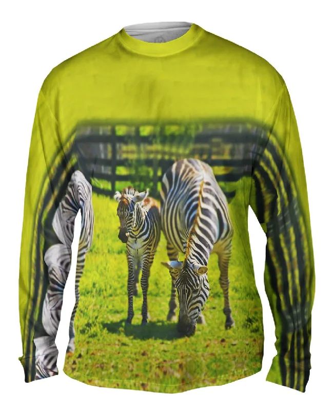 Lightweight Long Sleeve Shirt-Zebra Cousins