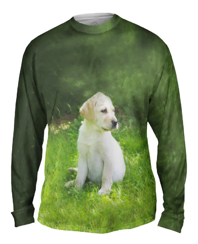 Modern Long Sleeve-Young Golden Lab