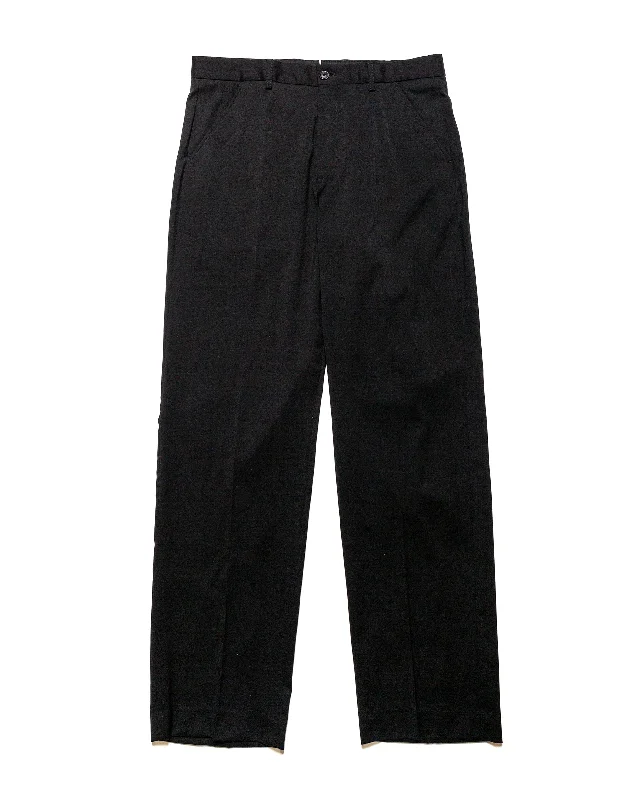 Sporty Cargo Pants-Our Legacy Chino 22 Black Worsted Wool