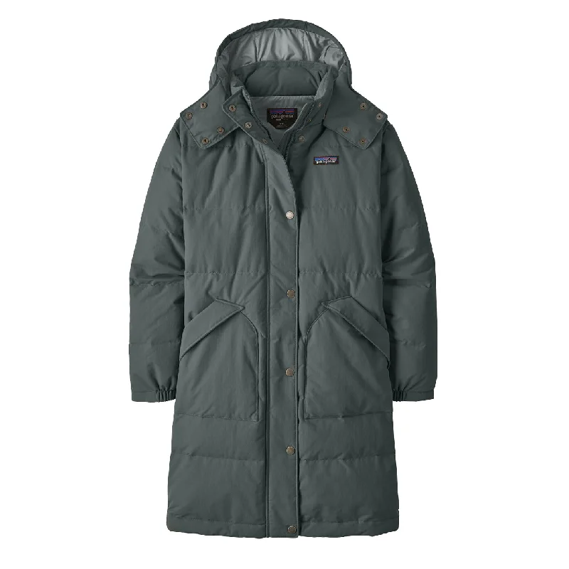 Utility Jacket-Patagonia Womens Downdrift Parka Nouveau Green