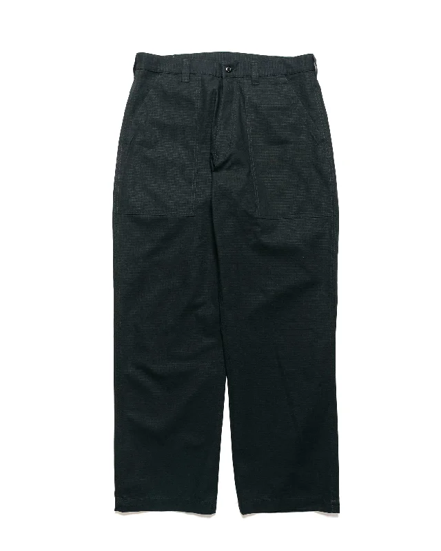 Bootcut Pants-Randy's Garments Utility Pant Cotton Ripstop Black