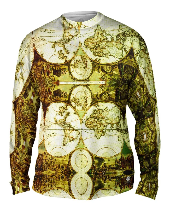 Soft Long Sleeve Shirt-Frederik de Wit - "Nova Orbis Tabula in Lucem Edita" (1661)