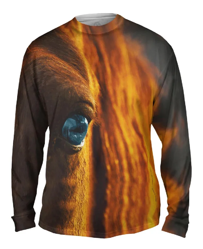 Hoodie Long Sleeve-Wandering Eye Horse