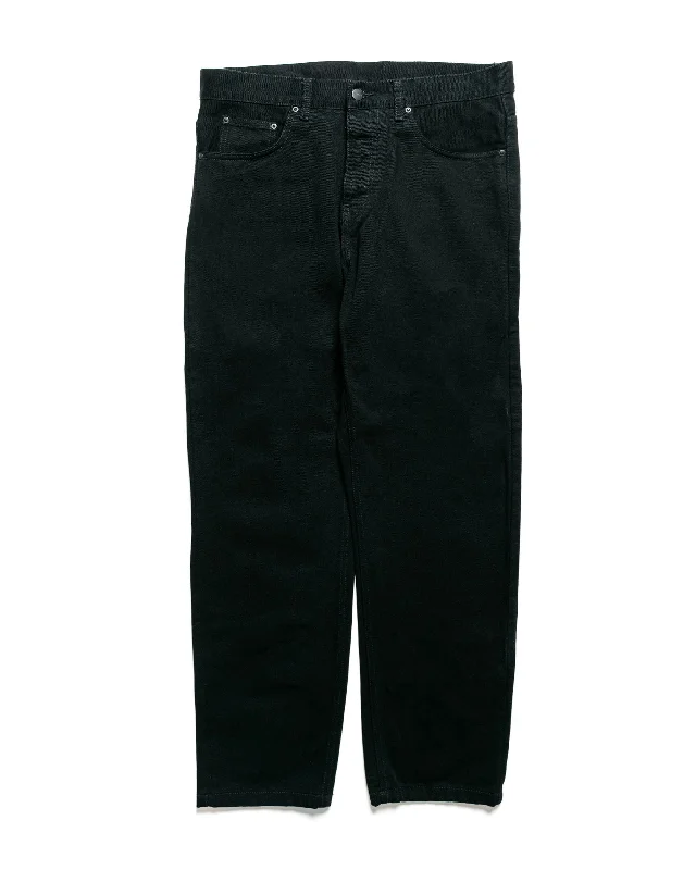 Sweatpants Joggers-Carhartt W.I.P. Newel Pant Denim Black One Wash