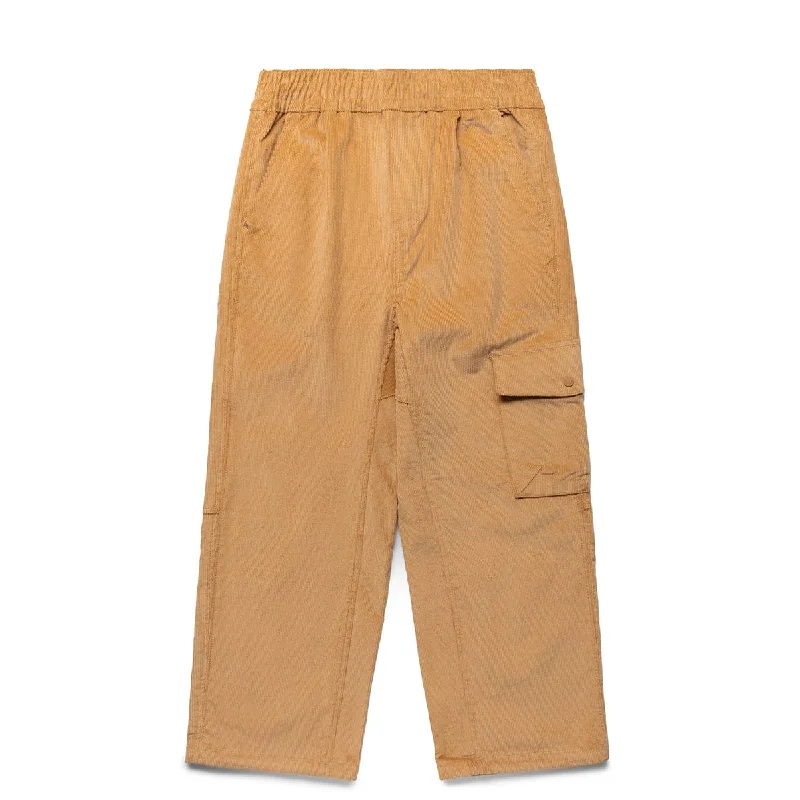 Wool Pants-CORDUROY UTILITY EASY PANTS