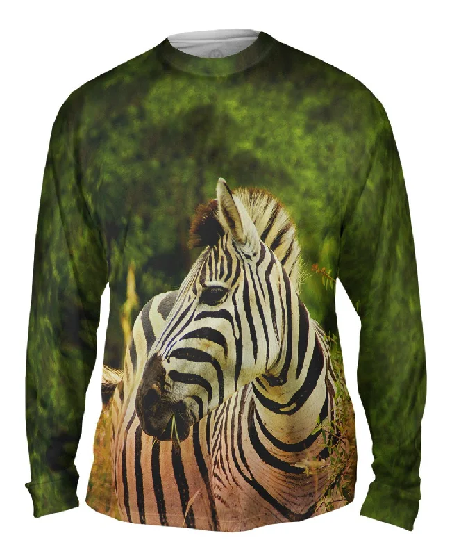 Crew Long Sleeve-Zebra Africa