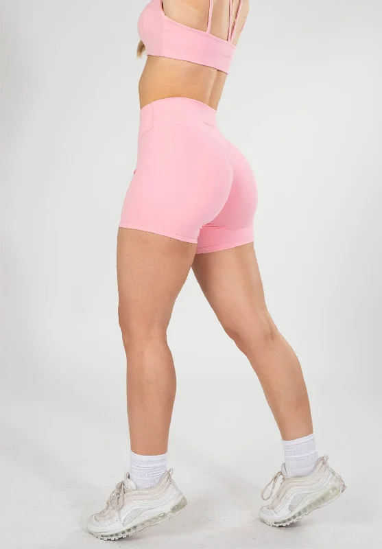 Beach Vacation Shorts-UltraLux Curve Contour Sculptseam™ Short Cotton Candy