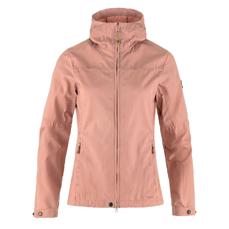 Urban Style Jacket-Fjallraven Womens Stina Jacket Dusty Rose