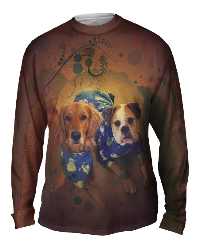 Athletic Long Sleeve-Twin Dogs Pajamas