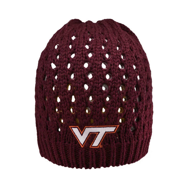 Formal Sun Hat-Virginia Tech Women's Honey Bun Beanie