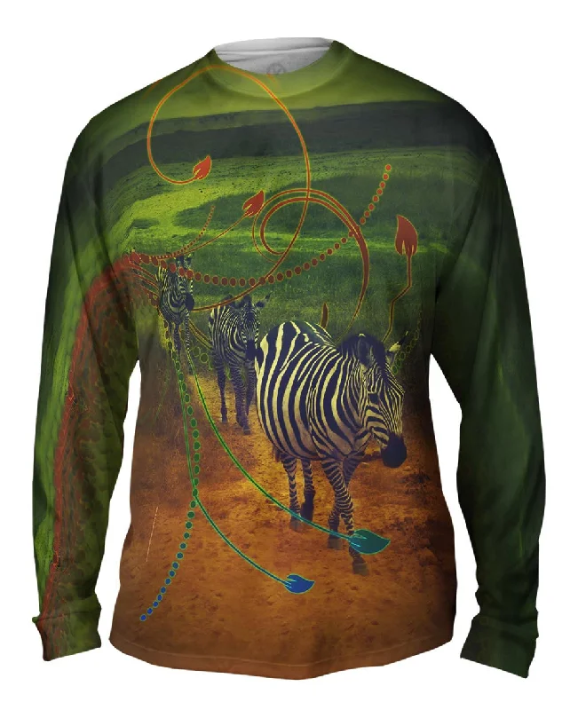 Everyday Long Sleeve-Zebra Path