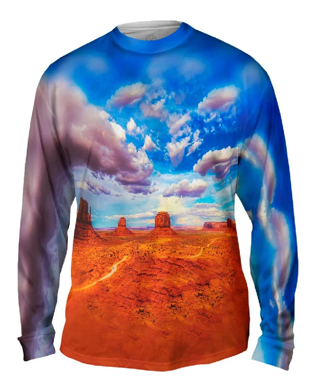 Stretchable Long Sleeve-Valley Drive USA